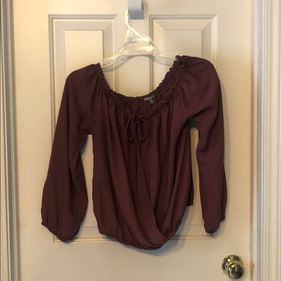 Charlotte Russe Tops - Off the shoulder blouse